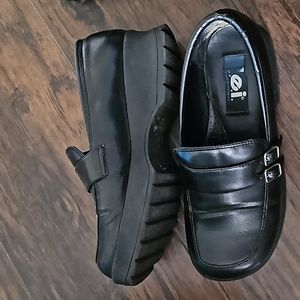 L.E.I. loafers with buckle, size  9.5